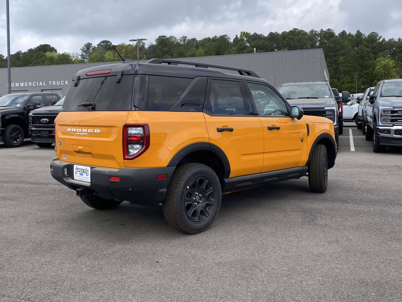2026 Orange Fury Metallic Tri-Coat Ford Bronco Sport Badlands 4X4 SUV