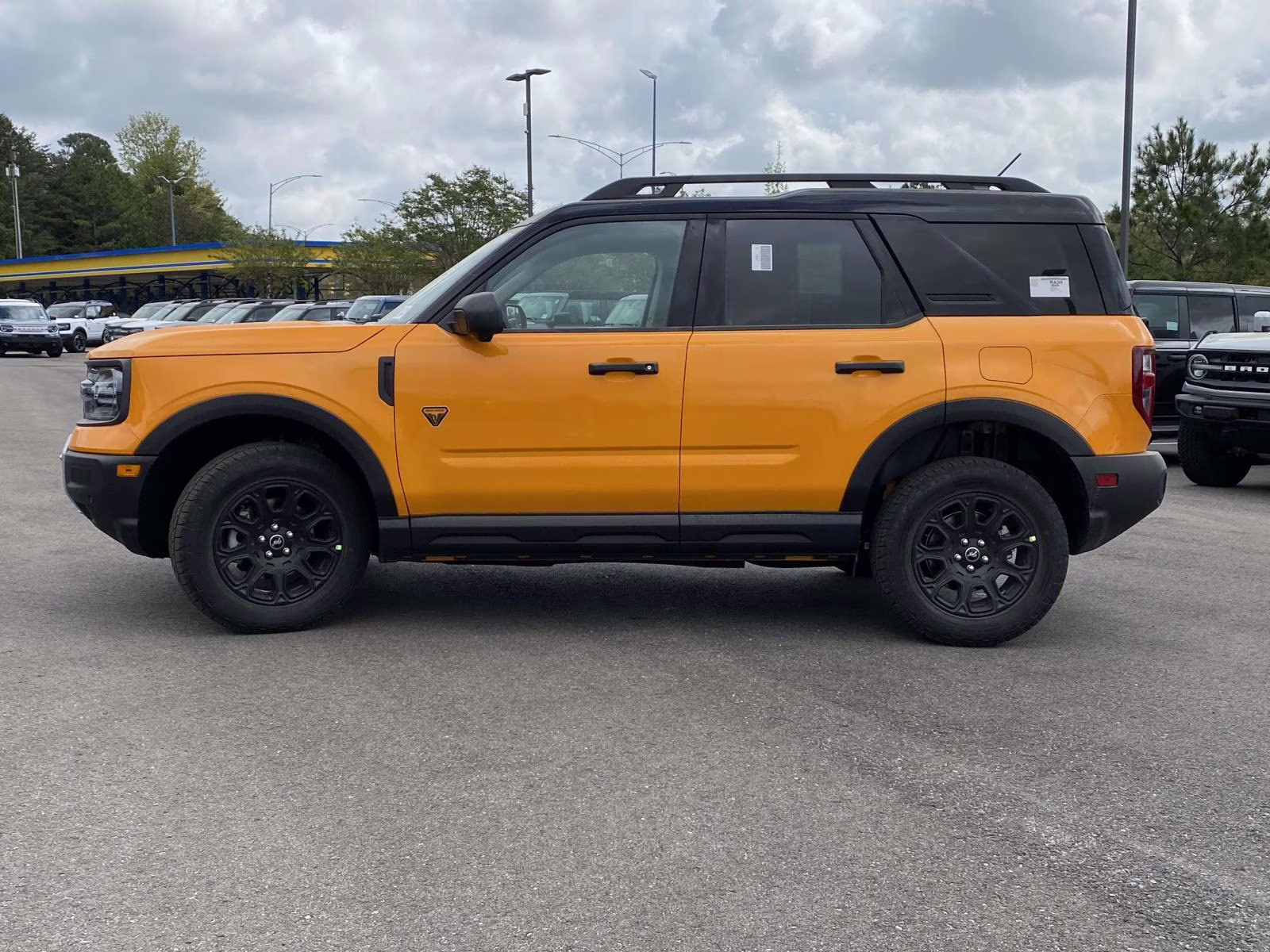 2026 Orange Fury Metallic Tri-Coat Ford Bronco Sport Badlands 4X4 SUV