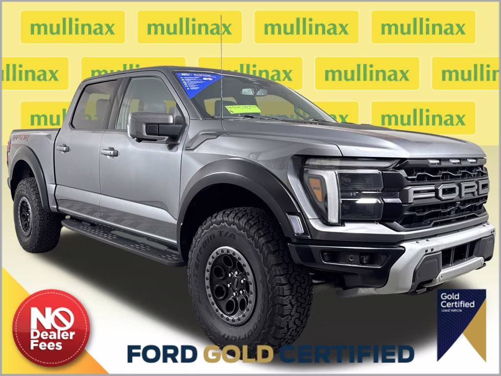 2024 Carbonized Gray Metallic Ford F-150 Raptor 4X4 Truck