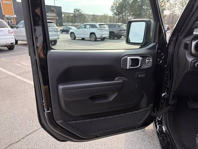 2023 Black Clearcoat Jeep Wrangler Sport S 4X4 Convertible