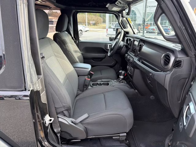 2023 Black Clearcoat Jeep Wrangler Sport S 4X4 Convertible