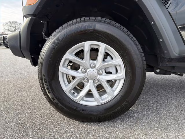 2023 Black Clearcoat Jeep Wrangler Sport S 4X4 Convertible