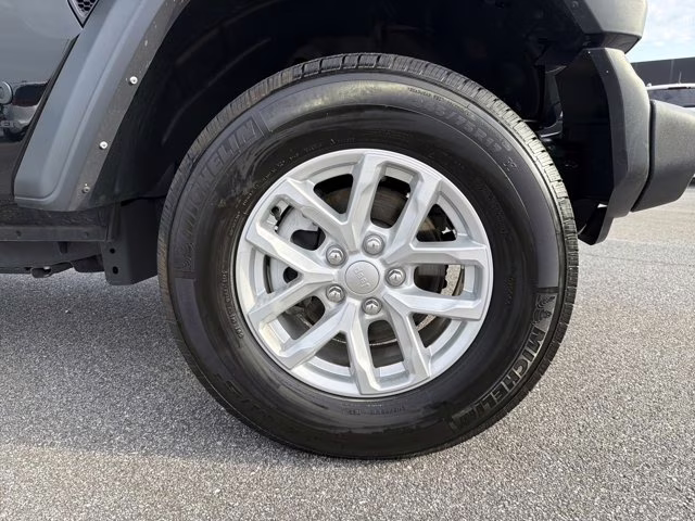 2023 Black Clearcoat Jeep Wrangler Sport S 4X4 Convertible