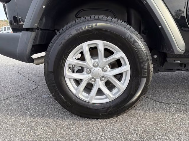 2023 Black Clearcoat Jeep Wrangler Sport S 4X4 Convertible