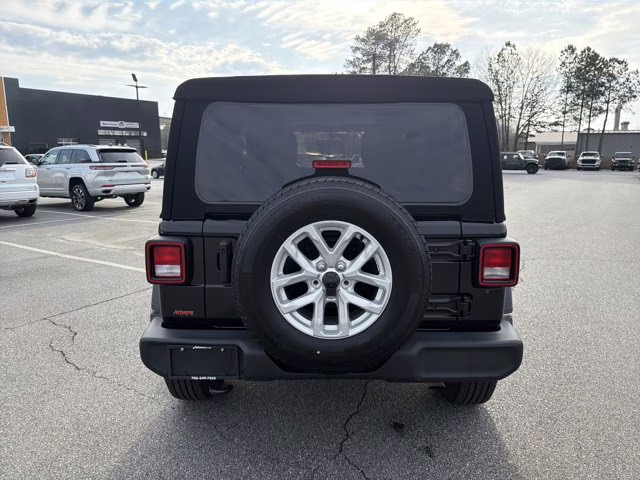 2023 Black Clearcoat Jeep Wrangler Sport S 4X4 Convertible