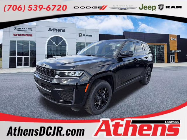 2026 Diamond Black Crystal Pearlcoat Jeep Grand Cherokee Laredo Altitude RWD SUV