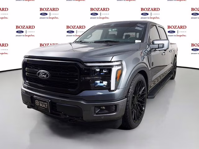 2026 Carbonized Gray Metallic Ford F-150 Lariat Bozard Built 4X4 Truck