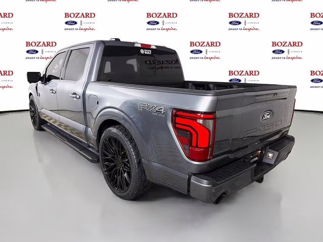 2026 Carbonized Gray Metallic Ford F-150 Lariat Bozard Built 4X4 Truck
