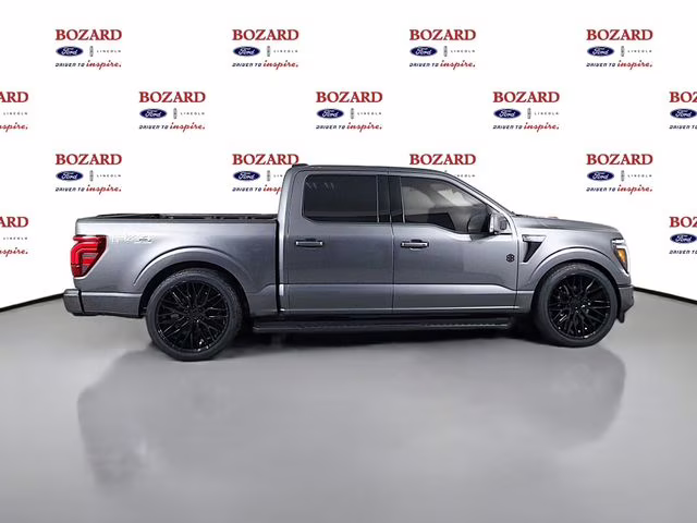 2026 Carbonized Gray Metallic Ford F-150 Lariat Bozard Built 4X4 Truck