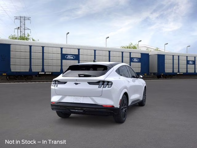 2026 Star White Metallic Tri-Coat Ford Mustang Mach-E Premium RWD SUV