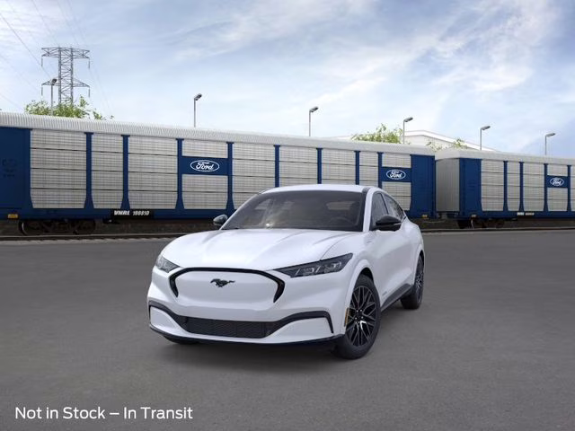 2026 Star White Metallic Tri-Coat Ford Mustang Mach-E Premium RWD SUV