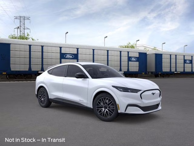 2026 Star White Metallic Tri-Coat Ford Mustang Mach-E Premium RWD SUV