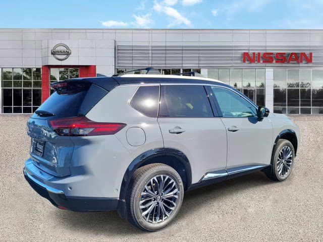 2026 Boulder Gray/Super Black Nissan Rogue Platinum AWD SUV