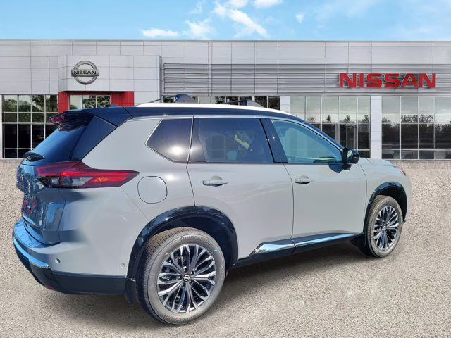 2026 Boulder Gray/Super Black Nissan Rogue Platinum AWD SUV