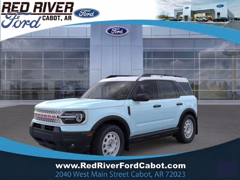 2026 Robins Egg Blue Ford Bronco Sport Heritage 4X4 SUV