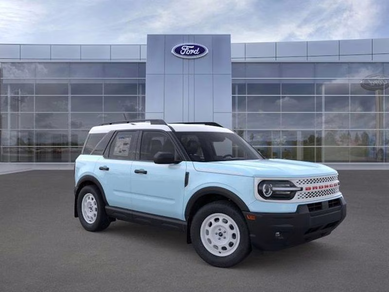 2026 Robins Egg Blue Ford Bronco Sport Heritage 4X4 SUV