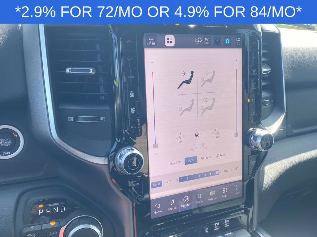 2026 Diamond Black Crystal Pearlcoat Ram 1500 Big Horn/Lone Star 4X4 Truck