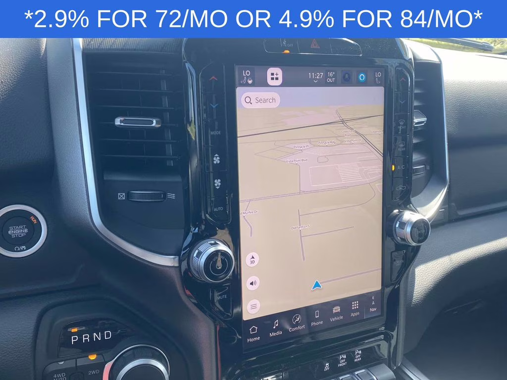 2026 Diamond Black Crystal Pearlcoat Ram 1500 Big Horn/Lone Star 4X4 Truck