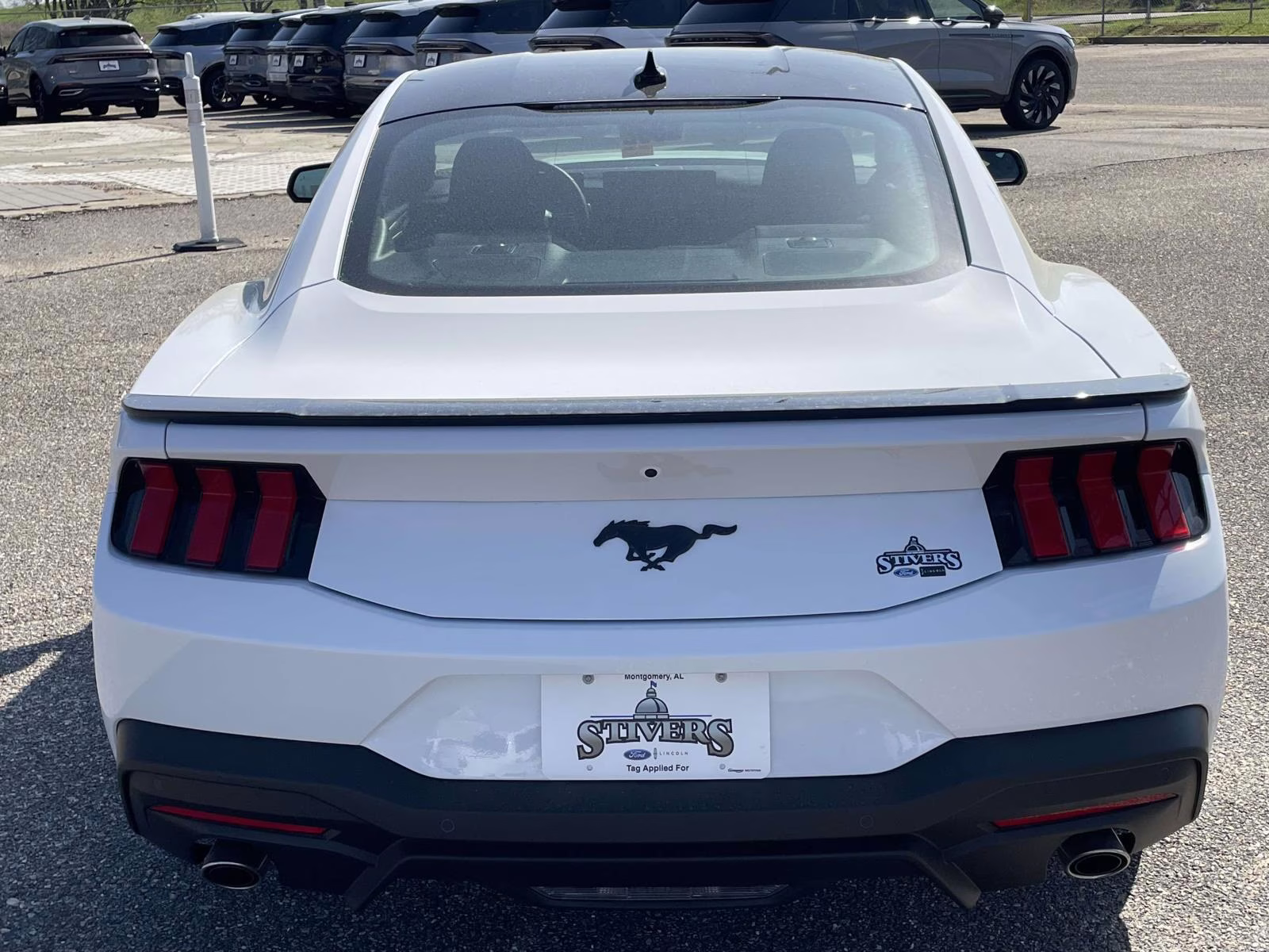 2026 Oxford White Ford Mustang EcoBoost RWD Coupe