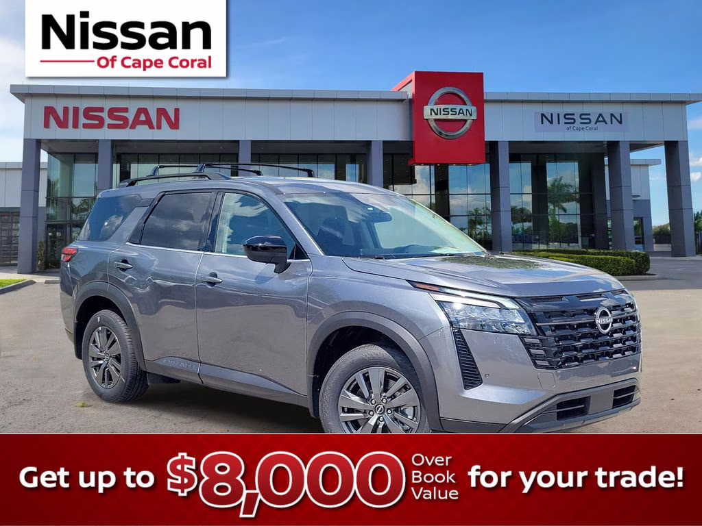 2026 Gun Metallic Nissan Pathfinder SV FWD SUV