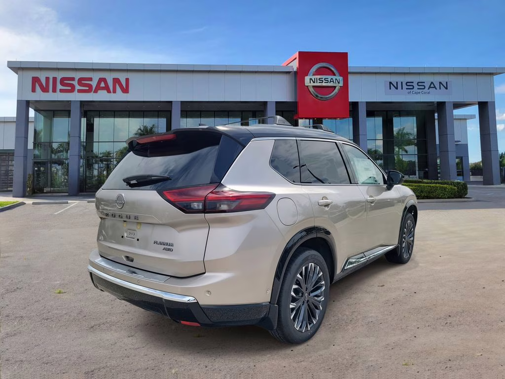 2026 Champagne Silver Metallic Nissan Rogue Platinum AWD SUV