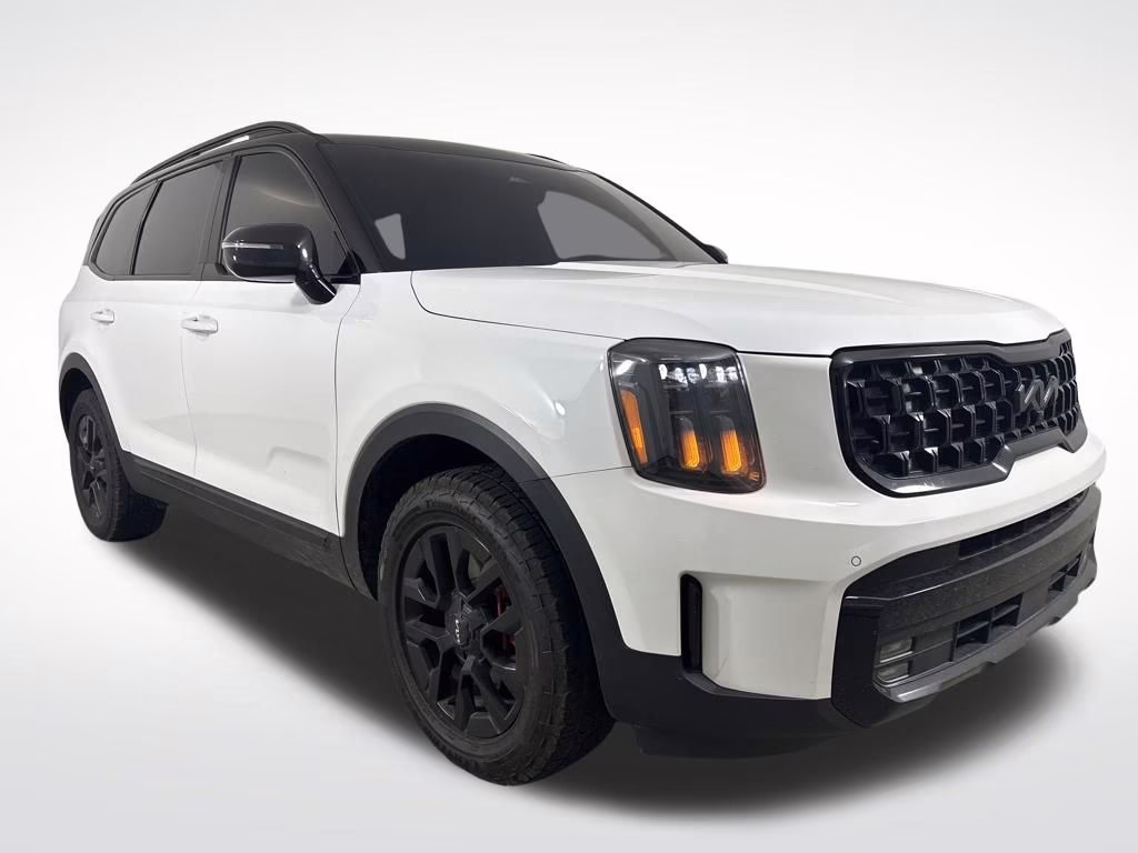 2024 Glacial White Pearl Kia Telluride SX-Prestige X-Pro AWD SUV