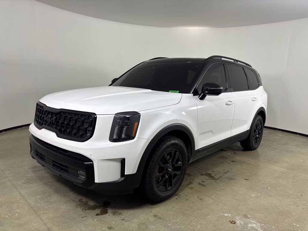 2024 Glacial White Pearl Kia Telluride SX-Prestige X-Pro AWD SUV