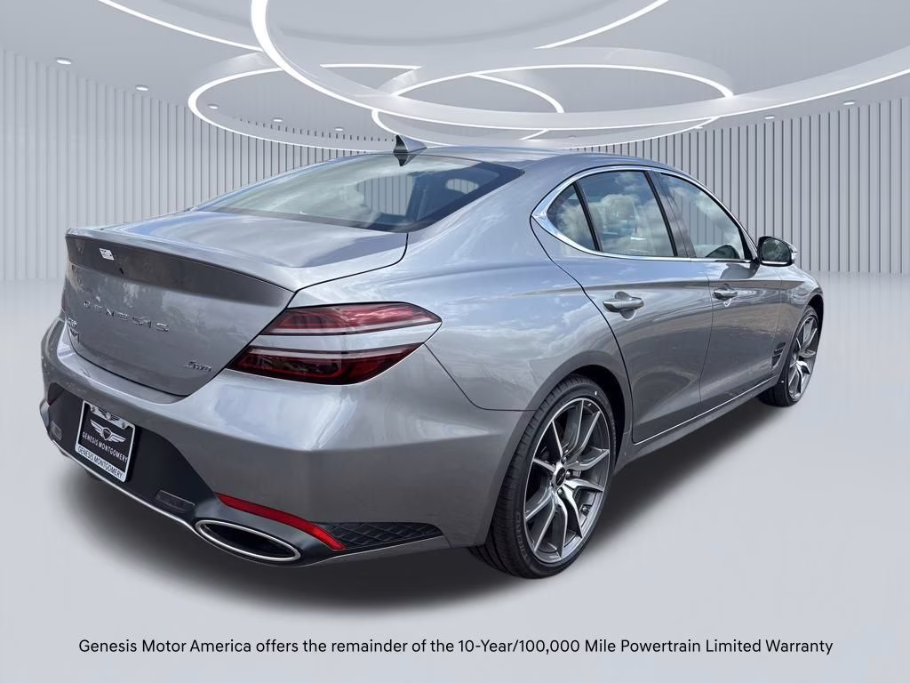 2026 Savile Silver Genesis G70 2.5T AWD Sedan