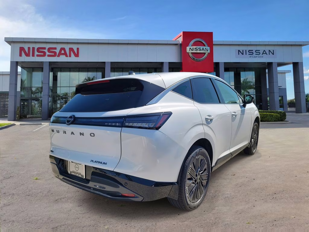 2026 Everest White Pearl Tricoat Nissan Murano Platinum AWD SUV