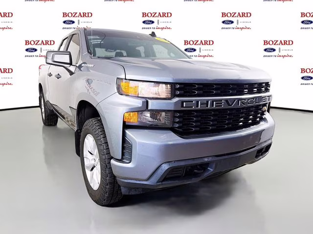 2022 Steel Metallic Chevrolet Silverado 1500 LTD Custom 4X4 Truck
