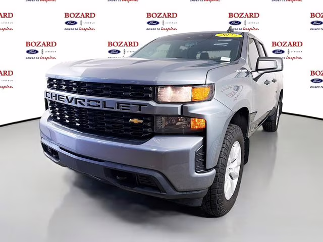 2022 Steel Metallic Chevrolet Silverado 1500 LTD Custom 4X4 Truck