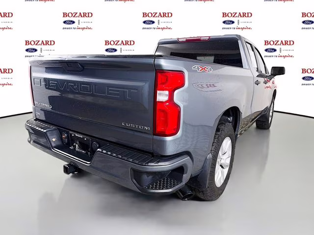 2022 Steel Metallic Chevrolet Silverado 1500 LTD Custom 4X4 Truck