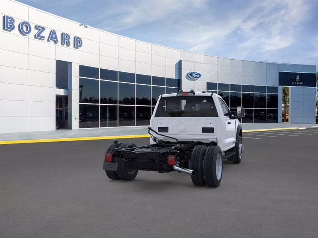 2025 Oxford White Ford Super Duty F-550 DRW XL DRW 4X4 Chassis