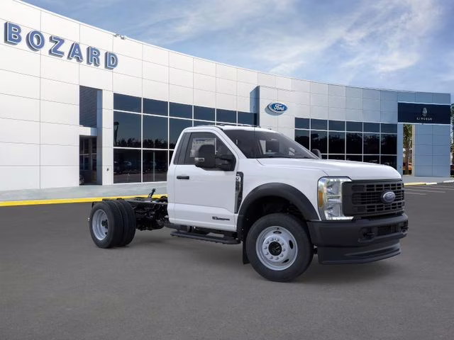 2025 Oxford White Ford Super Duty F-550 DRW XL DRW 4X4 Chassis