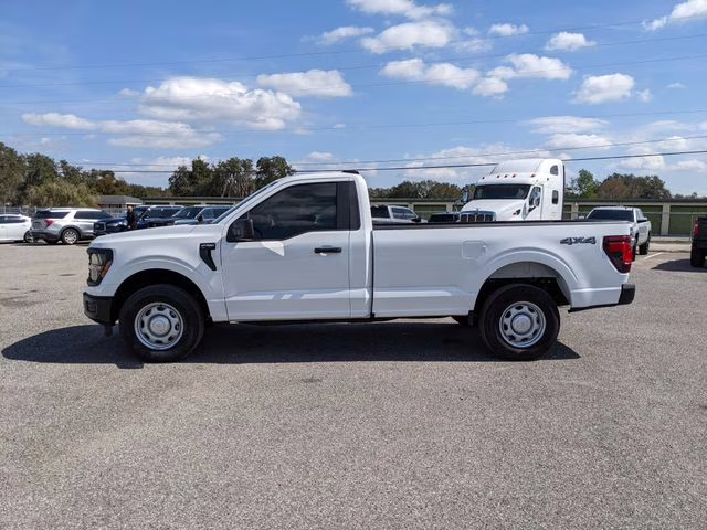2025 Oxford White Ford F-150 XL 4X4 Truck