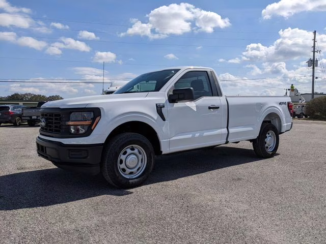 2025 Oxford White Ford F-150 XL 4X4 Truck
