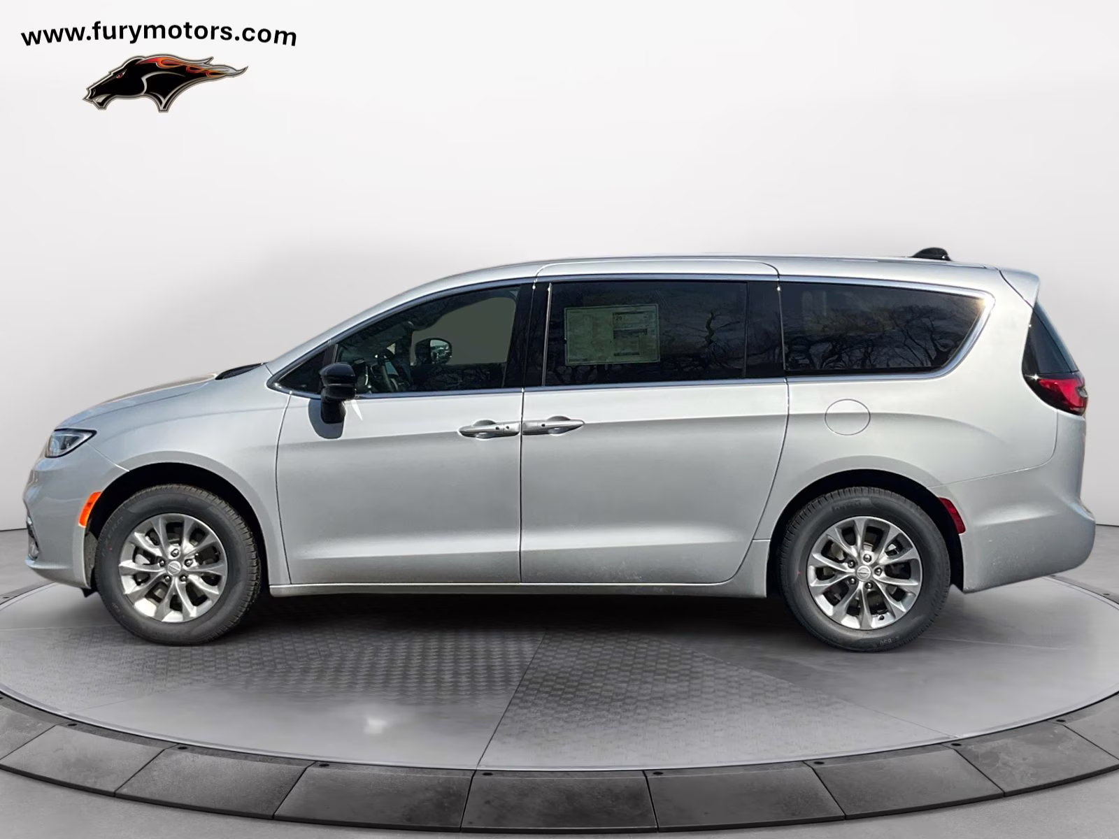 2026 Silver Mist Clearcoat Chrysler Pacifica Select AWD Van
