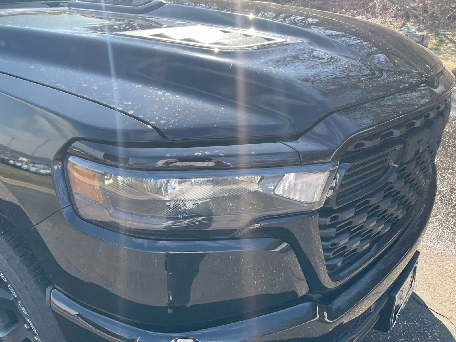 2026 Diamond Black Crystal Pearlcoat Ram 1500 Express 4X4 Truck