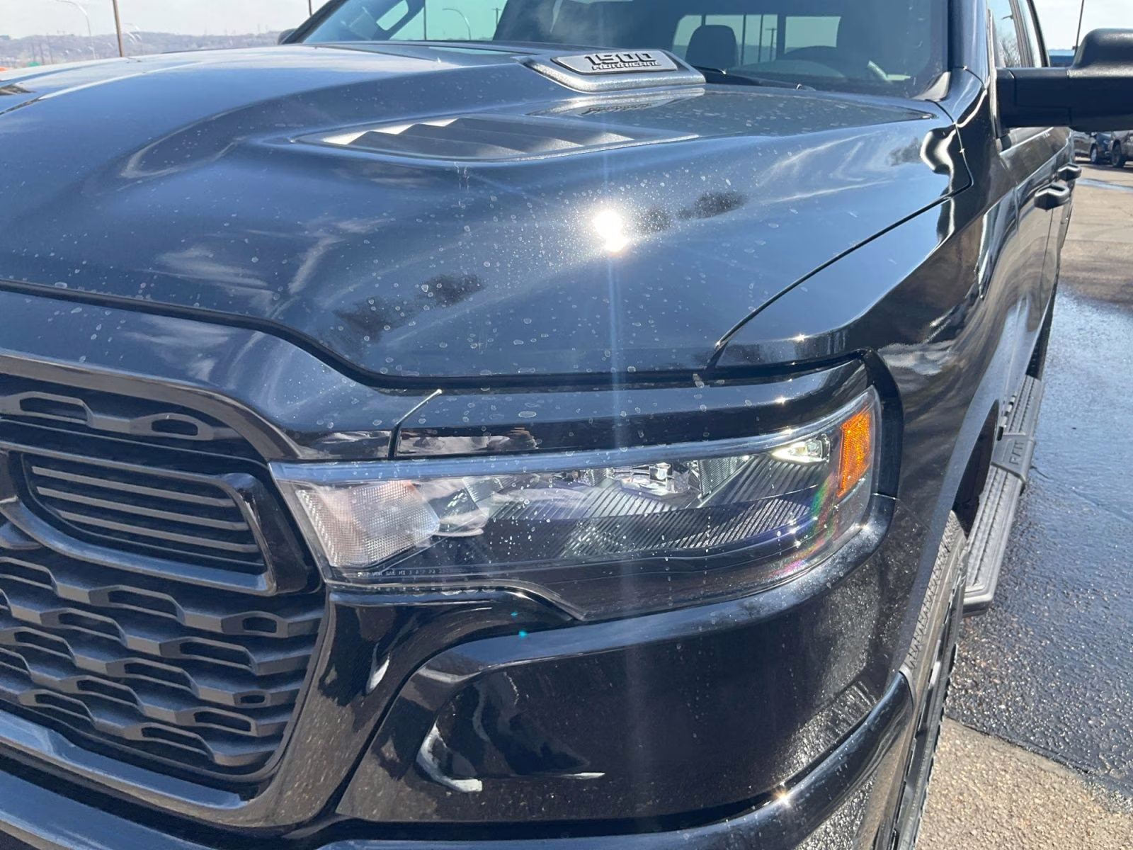 2026 Diamond Black Crystal Pearlcoat Ram 1500 Express 4X4 Truck