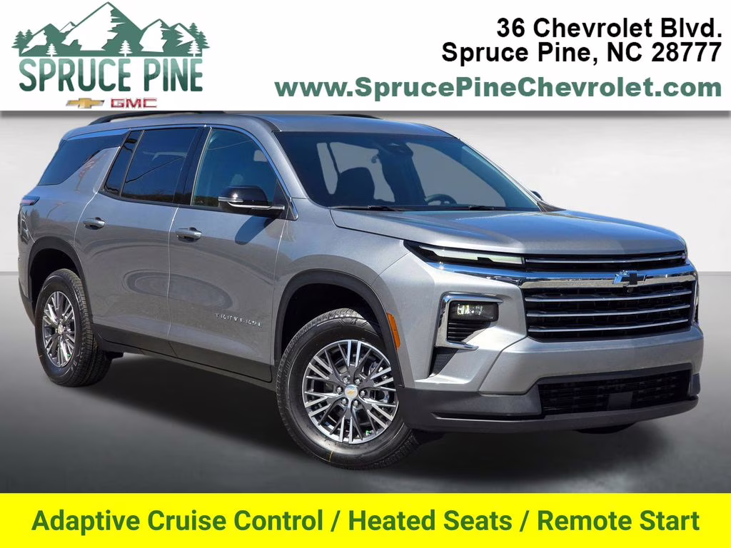 2026 Sterling Gray Metallic Chevrolet Traverse LT FWD SUV