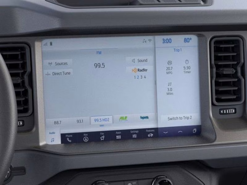 2026 Avalanche Gray Ford Bronco Big Bend 4X4 SUV