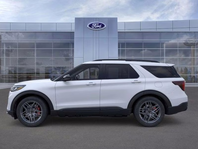 2026 Space White Metallic Ford Explorer ST RWD SUV