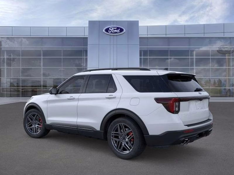 2026 Space White Metallic Ford Explorer ST RWD SUV