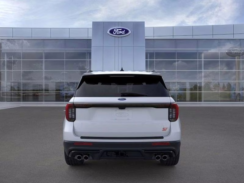 2026 Space White Metallic Ford Explorer ST RWD SUV