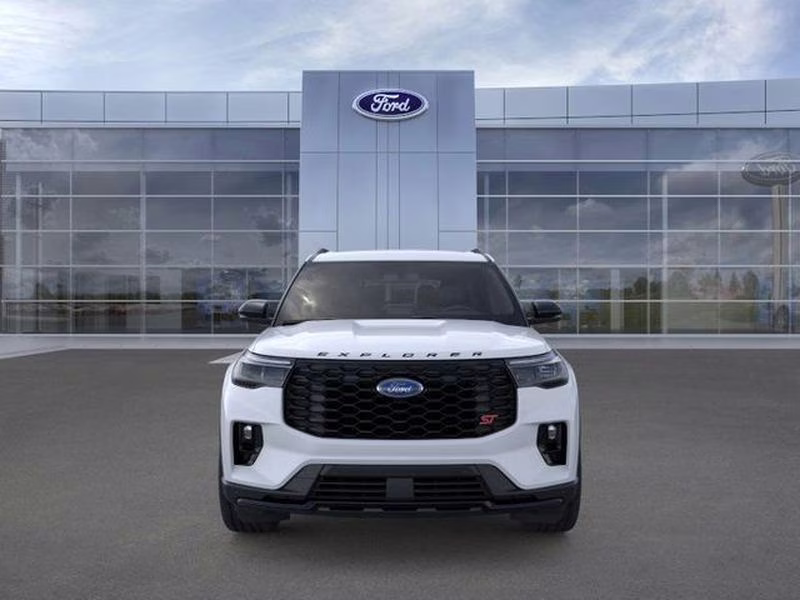 2026 Space White Metallic Ford Explorer ST RWD SUV