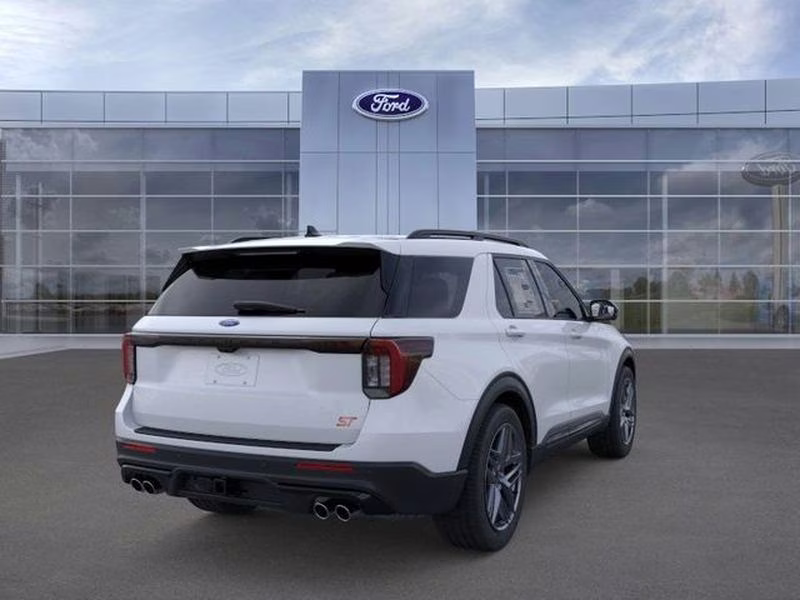 2026 Space White Metallic Ford Explorer ST RWD SUV