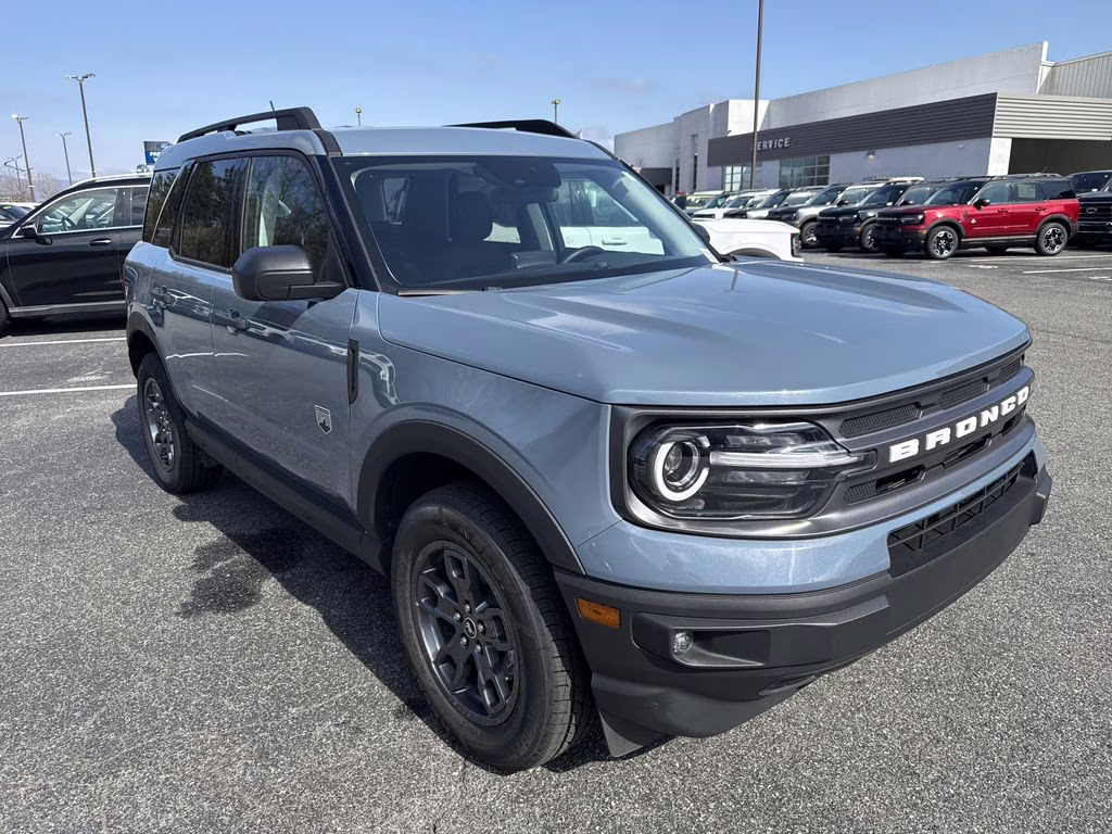 2024 Azure Gray Metallic Ford Bronco Sport Big Bend 4X4 SUV