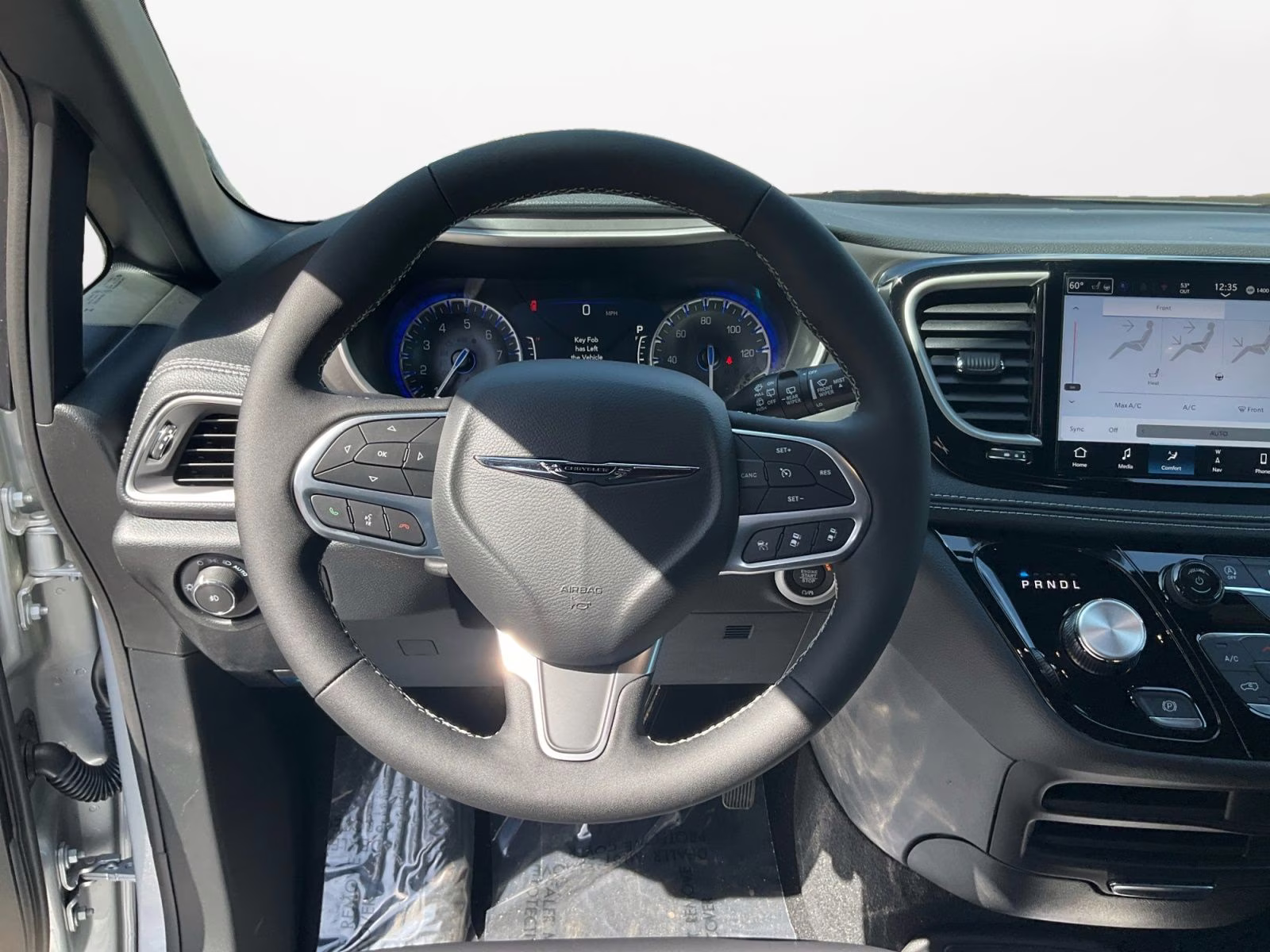 2026 Silver Mist Clearcoat Chrysler Pacifica Select AWD Van