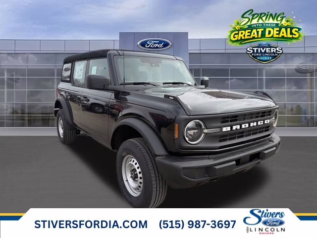2026 Shadow Black Ford Bronco Base 4X4 SUV