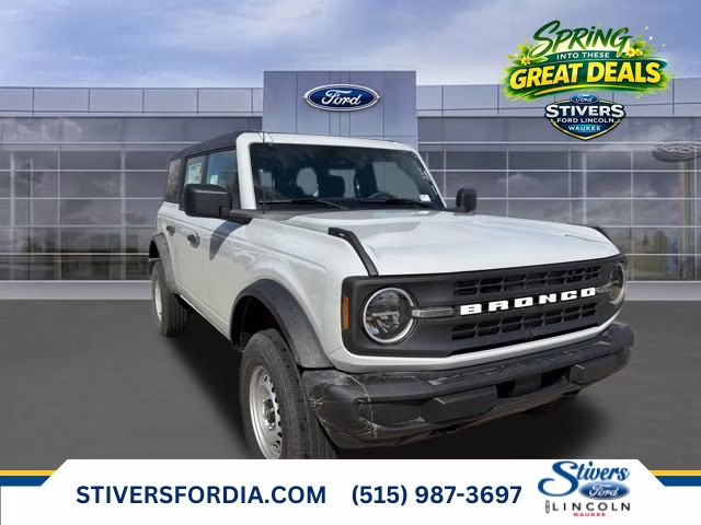 2026 Avalanche Gray Ford Bronco Base 4X4 SUV